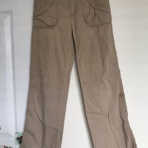 Girl Pants- Color Tan- Size 8-